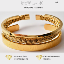 Cargar imagen en el visor de la galería, DAVAZIONE Brazalate, Pulsera, Conjunto Imperial I-2
