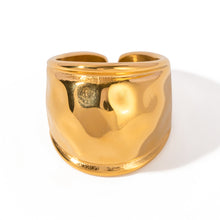 Cargar imagen en el visor de la galería, Davazione 18K Gold Stainless Steel Ring Women JDR2308005
