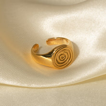 Cargar imagen en el visor de la galería, Davazione 18K Gold Stainless Steel Ring Women JDR2308007
