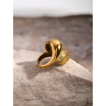 Cargar imagen en el visor de la galería, Davazione 18K Gold Stainless Steel Ring Women JDR2401003-7
